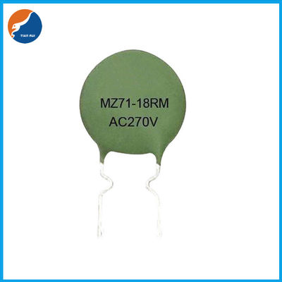 Размагничивание термистор MZ71-18RM PTC коэффициента температуры 18 ОМОВ положительный